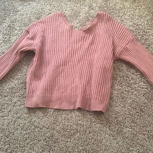 dusty pink sweater~